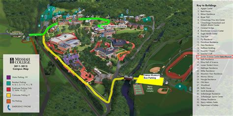 messiah university parking map